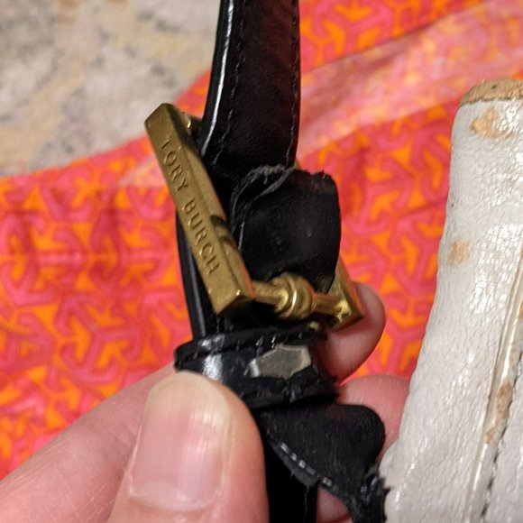 Tory Burch Steffi Crossbody Leather Bag Fossil - Picture 3 of 9